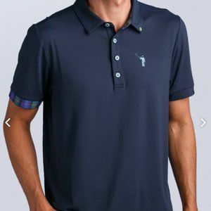 William Murray Classic Polo Navy Size XL